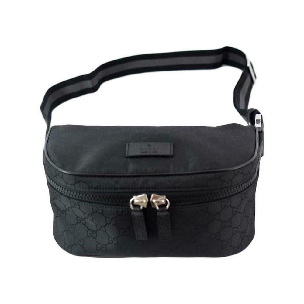 Gucci GG Guccissima Nylon Waist Crossbody Bag