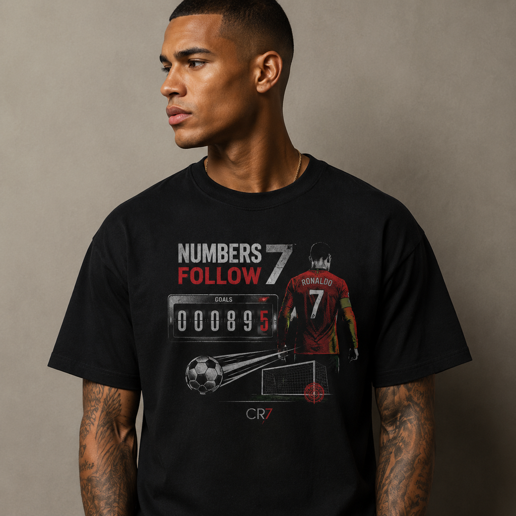 Cristiano Ronaldo Pure Cotton Unisex T-Shirt – Limited-Time Offer