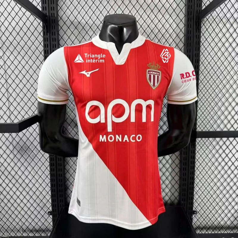 Player 2025-26 Monaco Home Football Jersey