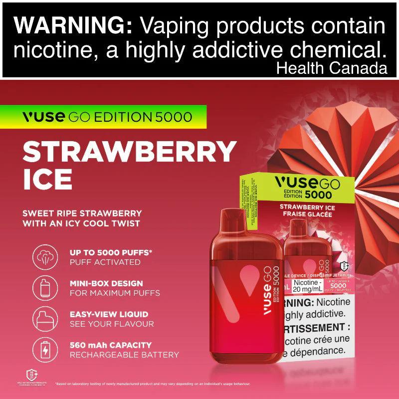 Vuse GO 5000 - Strawberry Ice