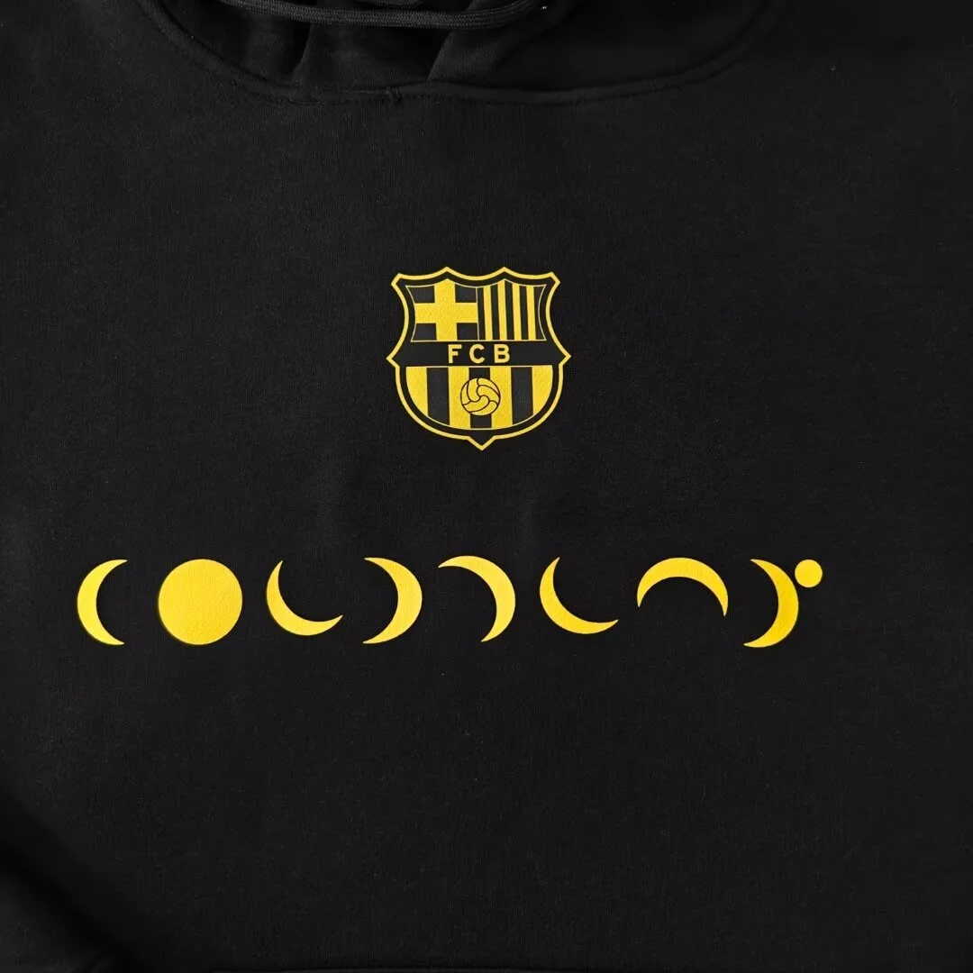 2024/25 Barcelona Black Casual Sweater