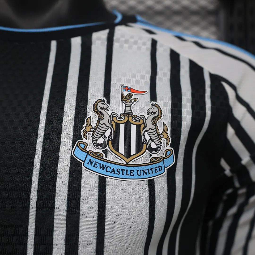 2026/27 Premier League Newcastle United Team Home Football Jersey Player Version Long Sleeves - JerseyFun