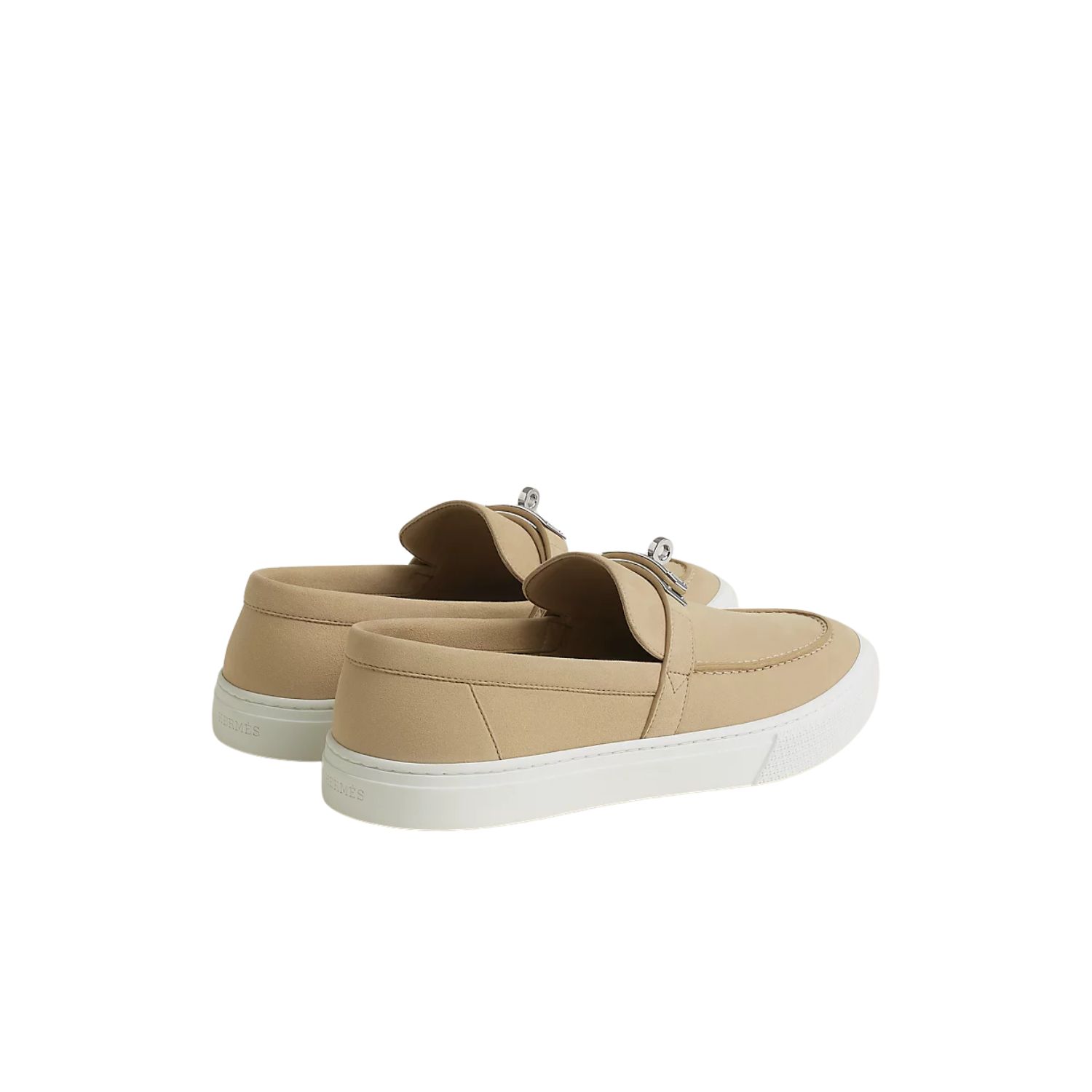 HERMES GAME SLIP-ON SNEAKER BEIGE