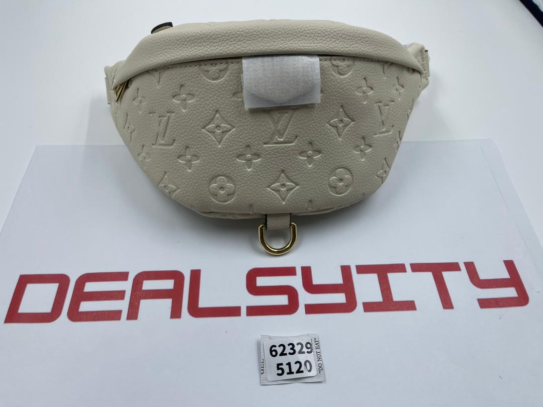 Louis Vuitton Bumbag Monogram Empreinte Creme 23cm/9in