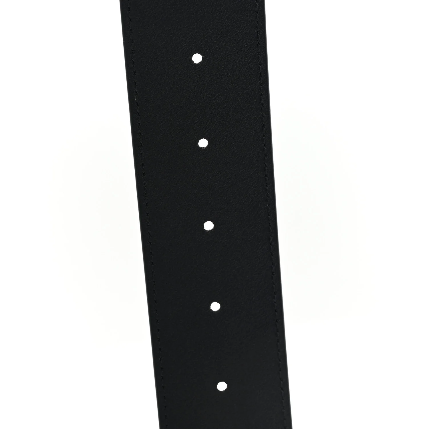 Plutone Calfskin Double G Belt 40mm 100 40 Black