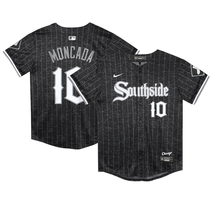 Yoan Moncada Chicago White Sox Preschool City Connect Limited Player Jersey Black