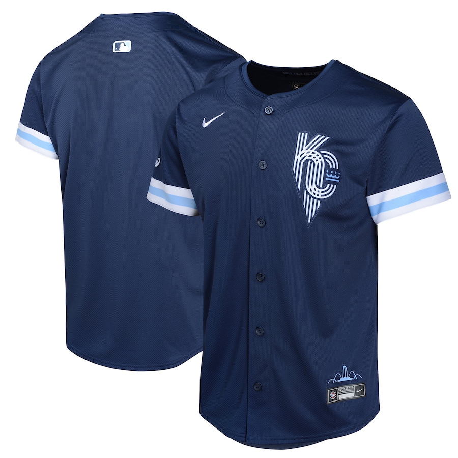 Kansas City Royals Youth City Connect Limited Jersey Navy