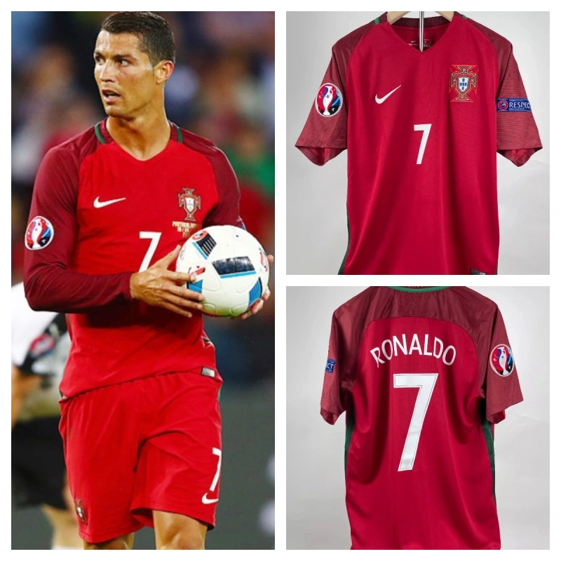 Retro Portugal 2016 home Football jersey retro