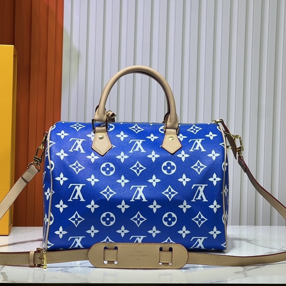 Louis Vuitton Speedy P9 Bandoulière 30 Blue 30Cm M24424