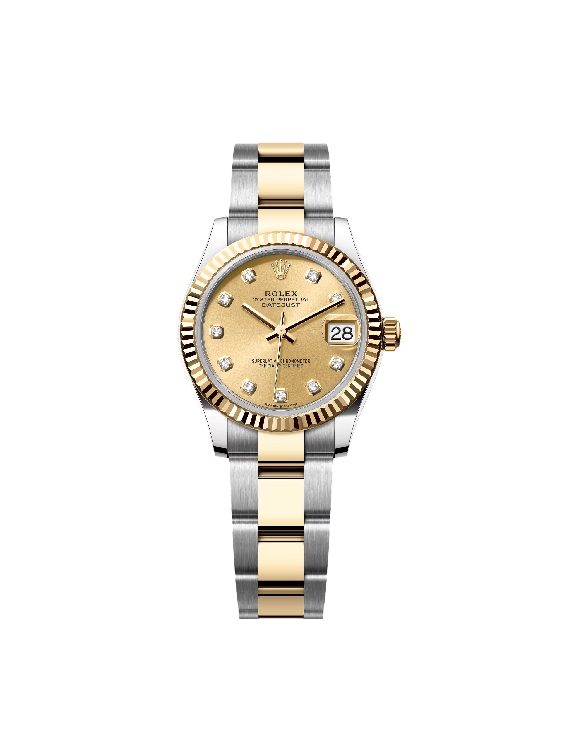 Rolex Datejust m278273-0025/0026 31mm Champagne Dial Stainless Steel and Yellow Gold Oyster Watch