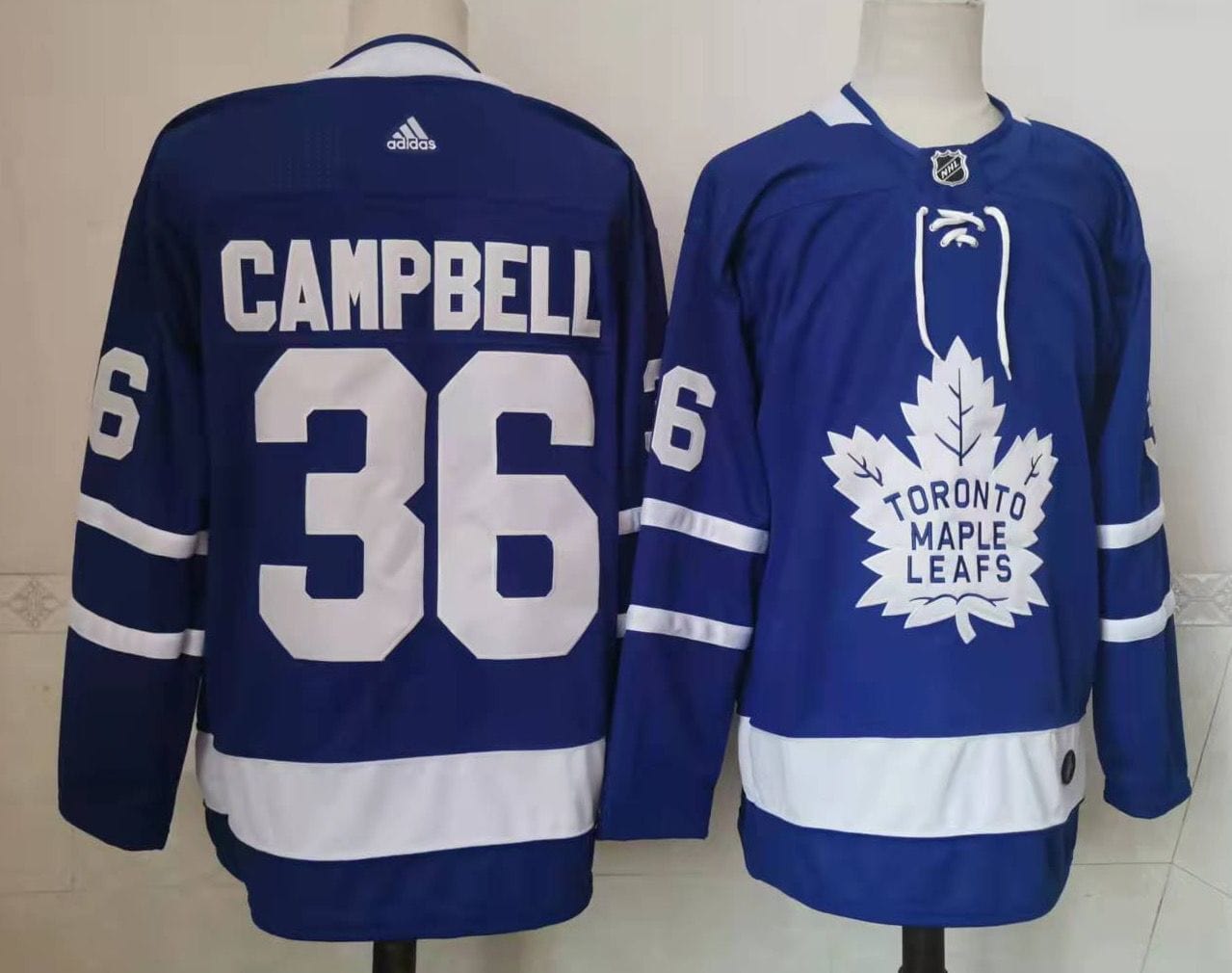 NHL Toronto Maple Leafs CAMPBELL # 36 Jersey