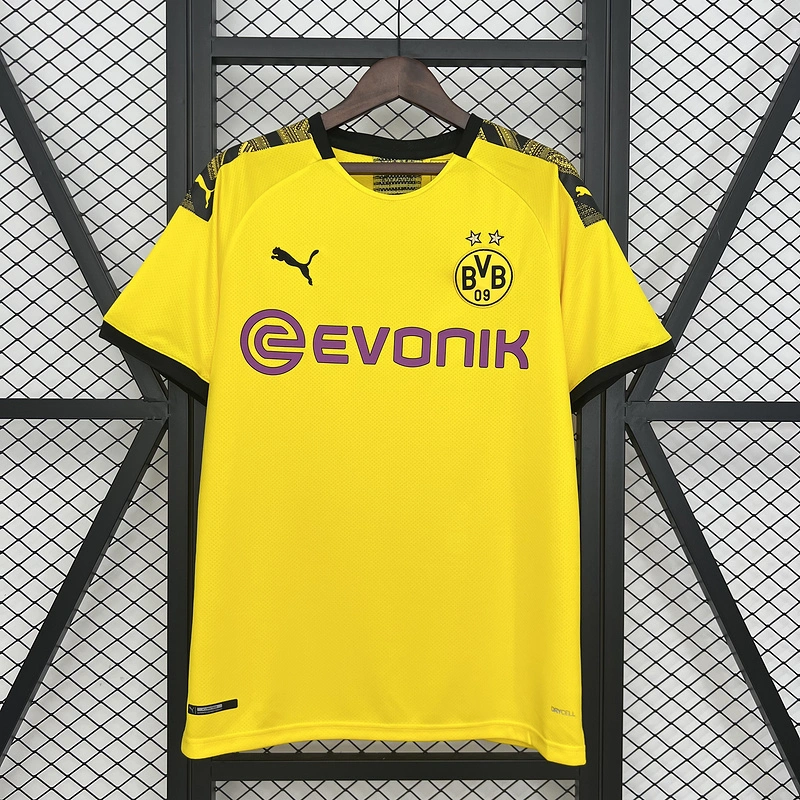 Retro 2019-20 Dortmund home Football jersey retro