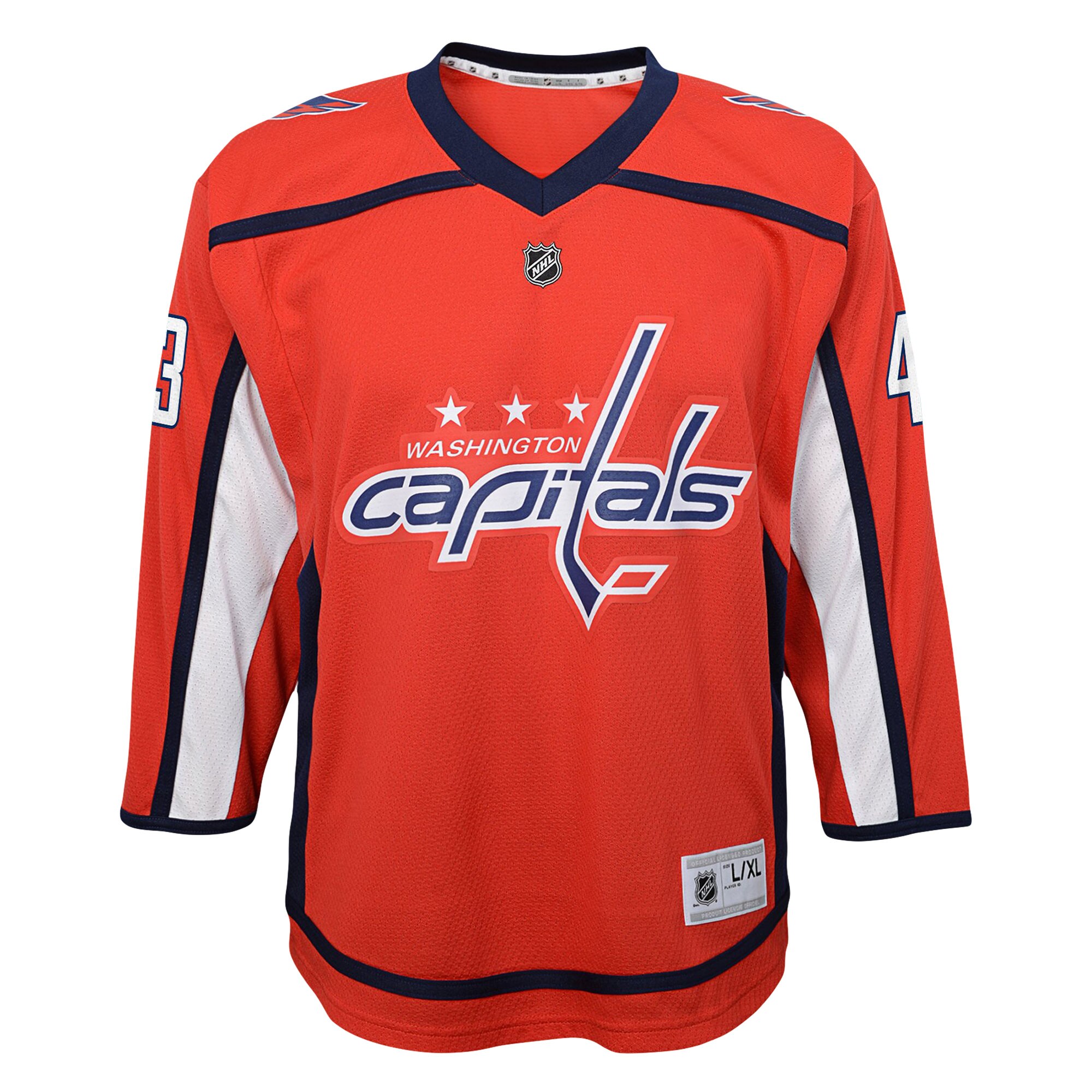 Tom Wilson Washington Capitals Youth Home Replica Player Jersey – Red