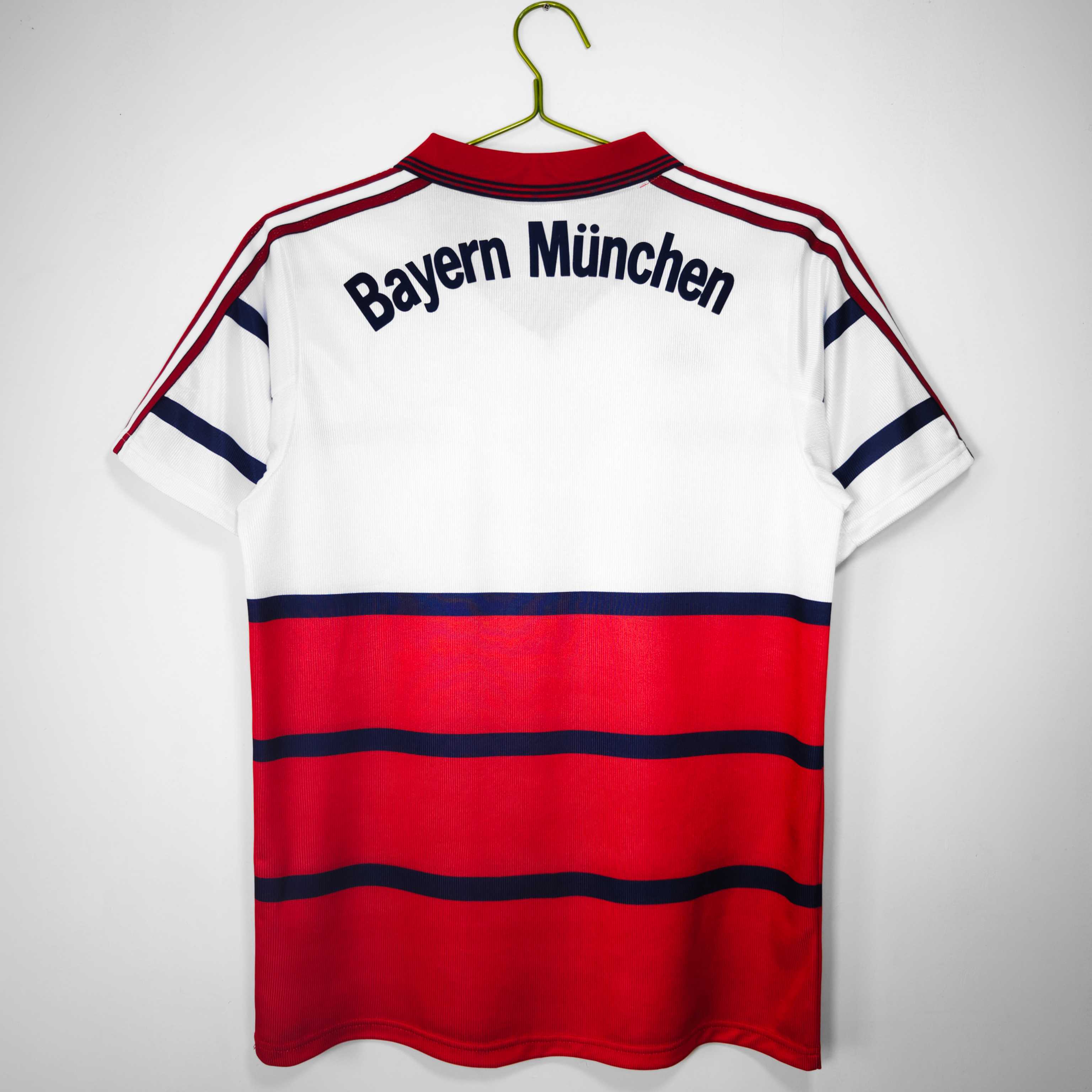 1998/00 Bayern Munich Away Retro Football Jersey 1:1 Thai Quality