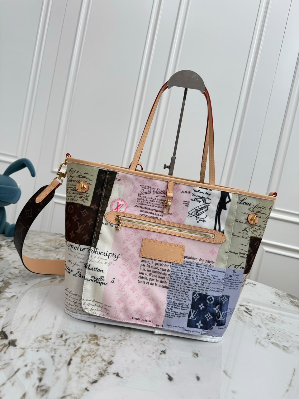 Louis Vuitton Neverfull Inside Out MM Bag Monogram Anniversary 47cm M28376
