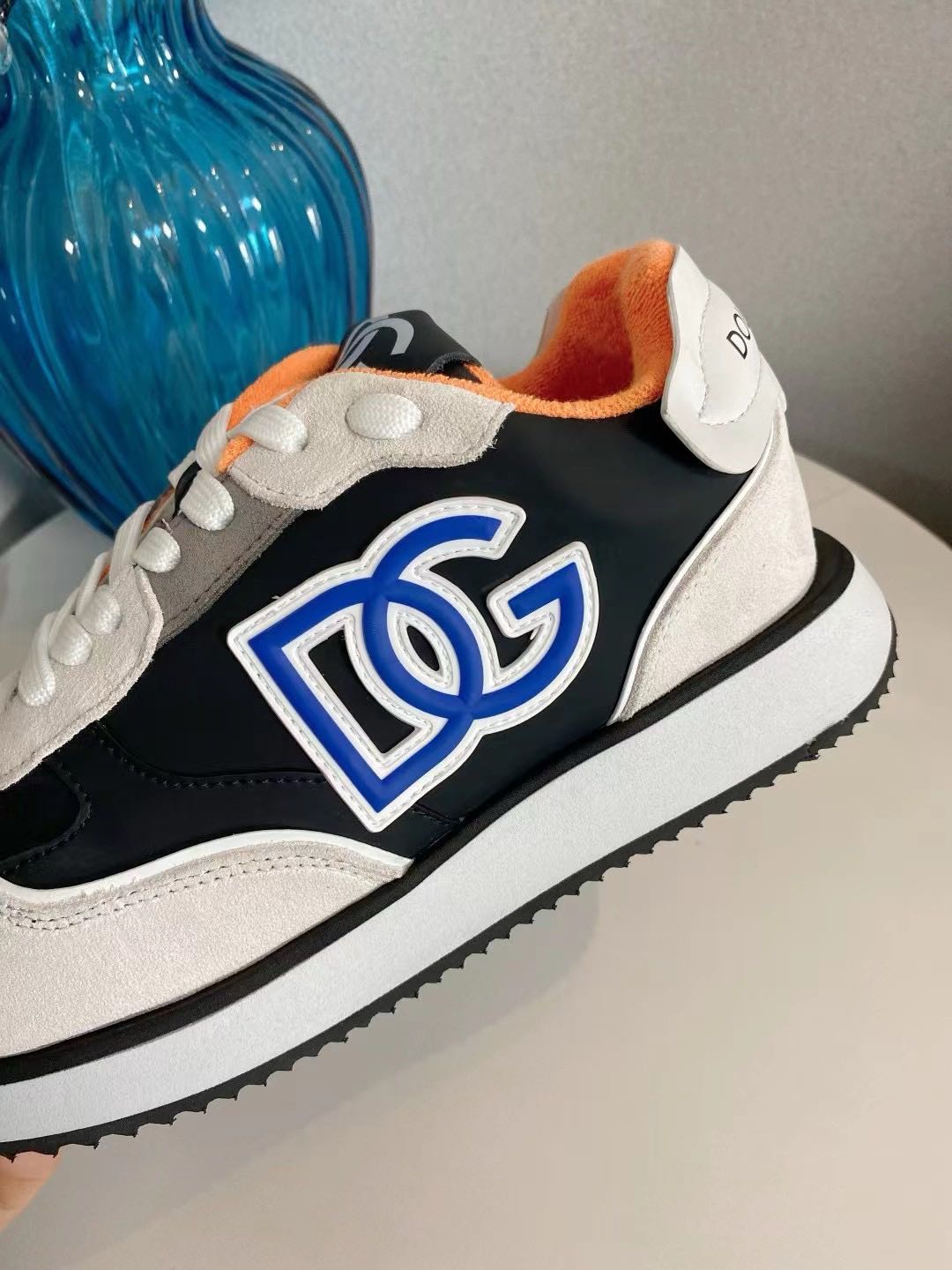 DOLCE & GABBANA Mixed-material DG CUSHION sneakers