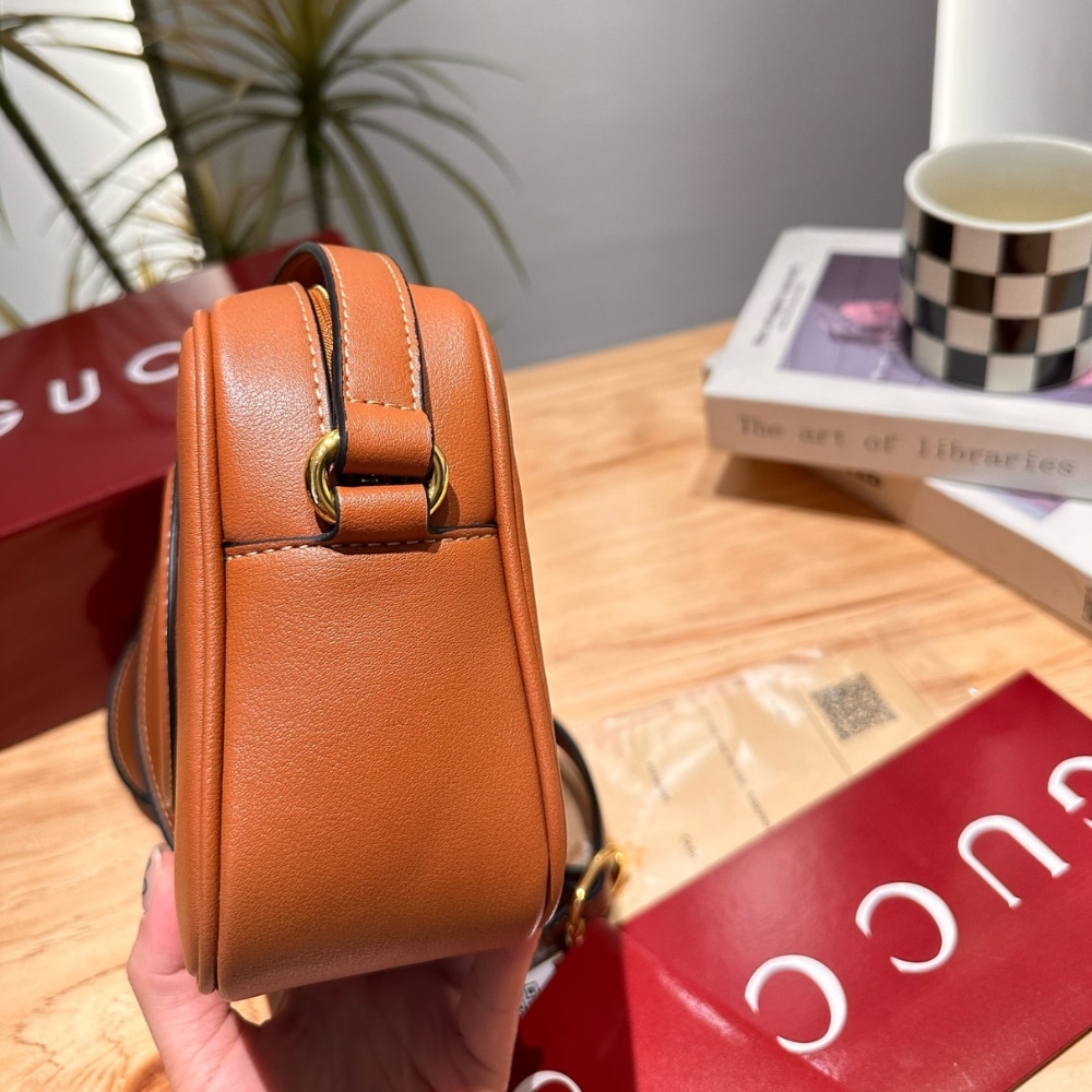 Gucci Blondie Mini Shoulder Bag Brown 20Cm 820429 Aaedb 2718