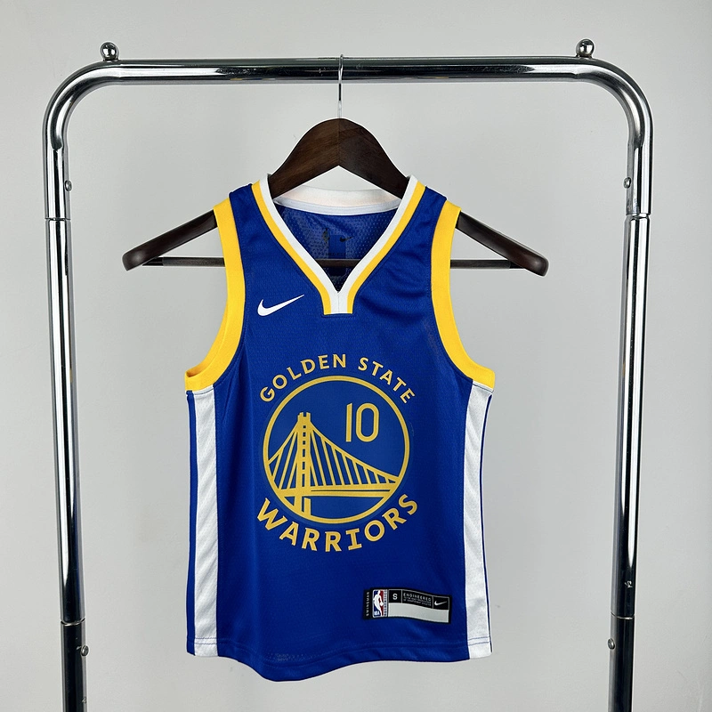 Kids 2023 NBA Golden State Warriors 10 BUTLERIII Basketball Jersey