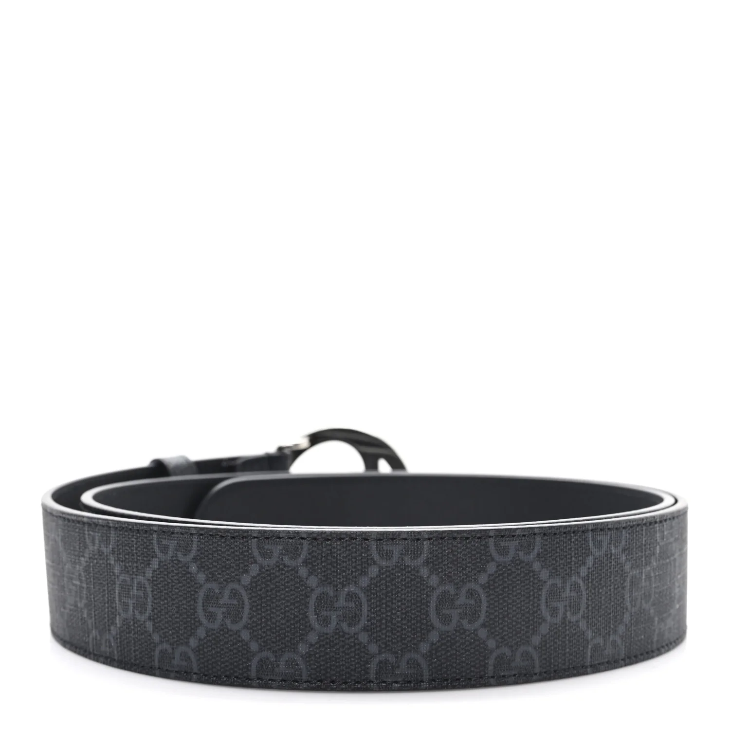 GG Supreme Monogram Blondie 40mm Belt 85 34 Black