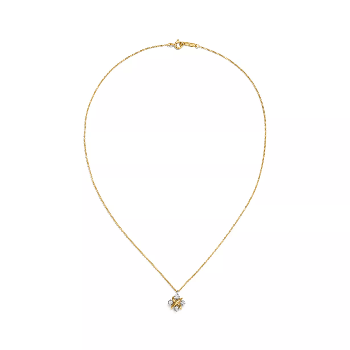 Tiffany 23349833 Sixteen Stone by Tiffany Yellow Gold