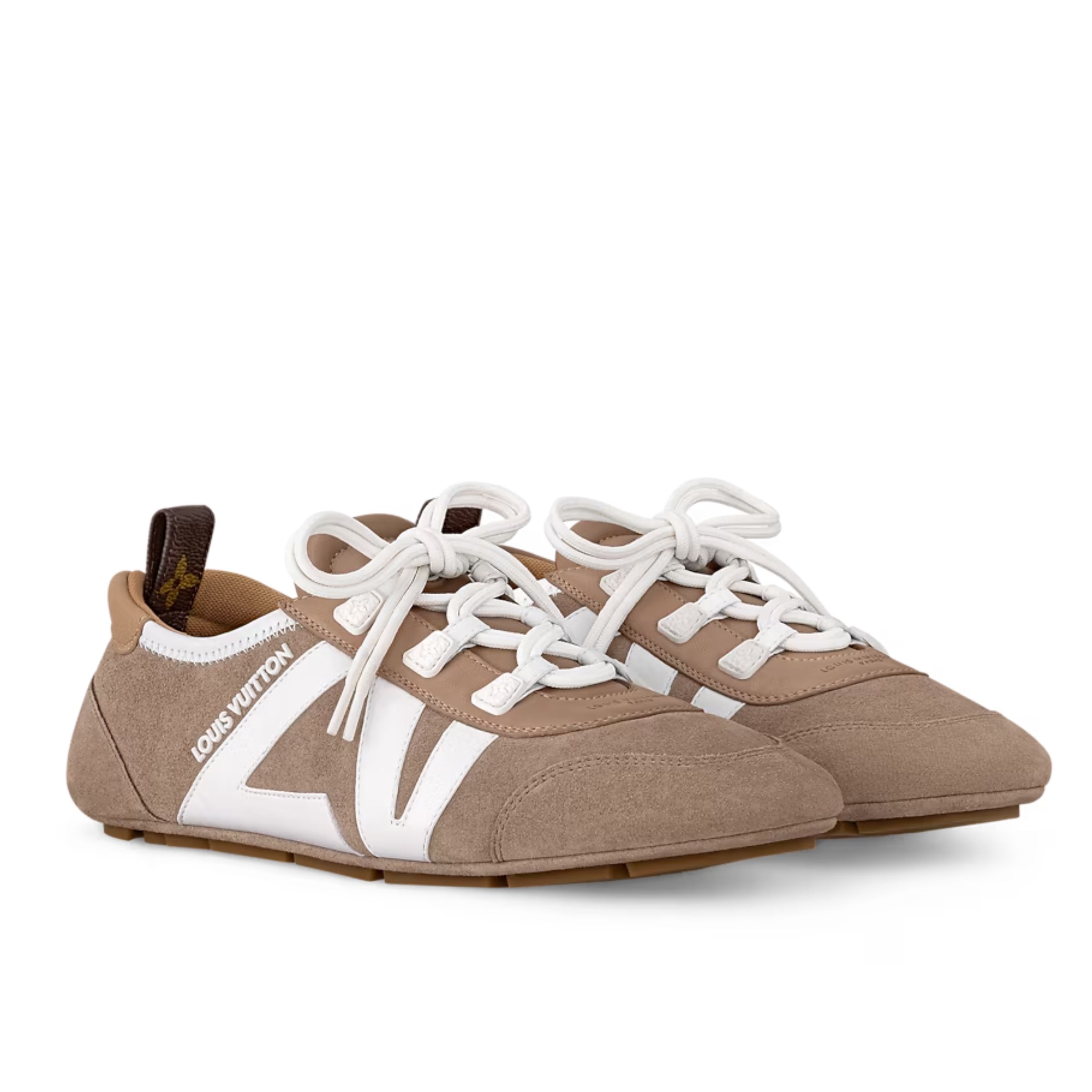 Louis Vuitton Sneakerina Yellow Beige – Women’s Ballet-Inspired Slim Sneakers