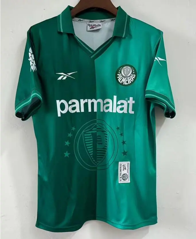 Retro 1997 Palmeiras Home football jersey retro