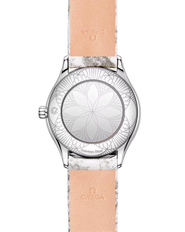 Omega De Ville Mini Trésor 26mm White Dial with Diamonds Stainless Steel Strap 428.17.26.60.04.002