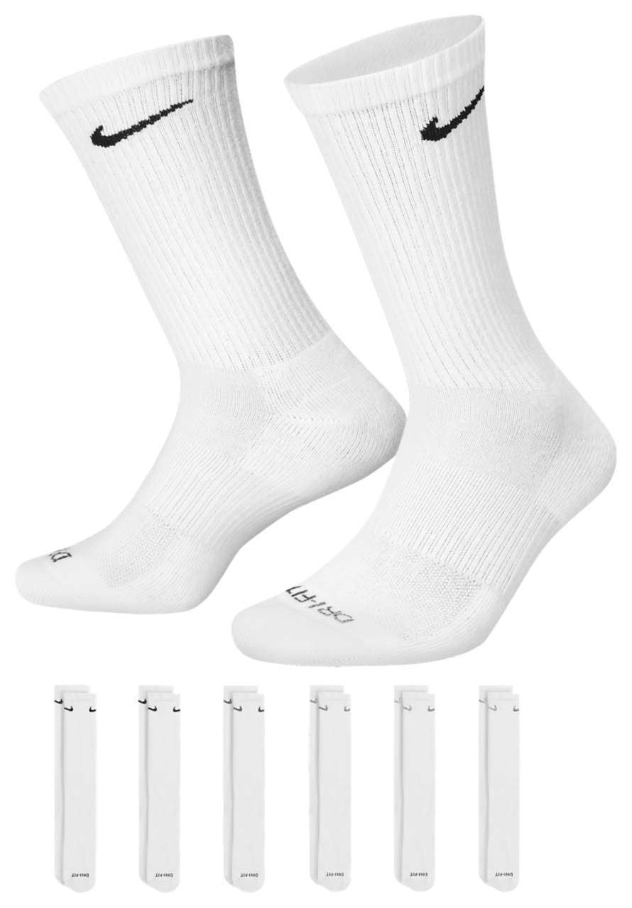 Nike 6 Pack Everyday Plus Cushioned Socks