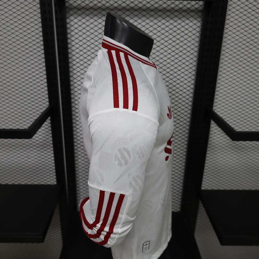 2026/27 Premier League Liverpool Team Away Football Jersey Player Version Long Sleeves - JerseyFun