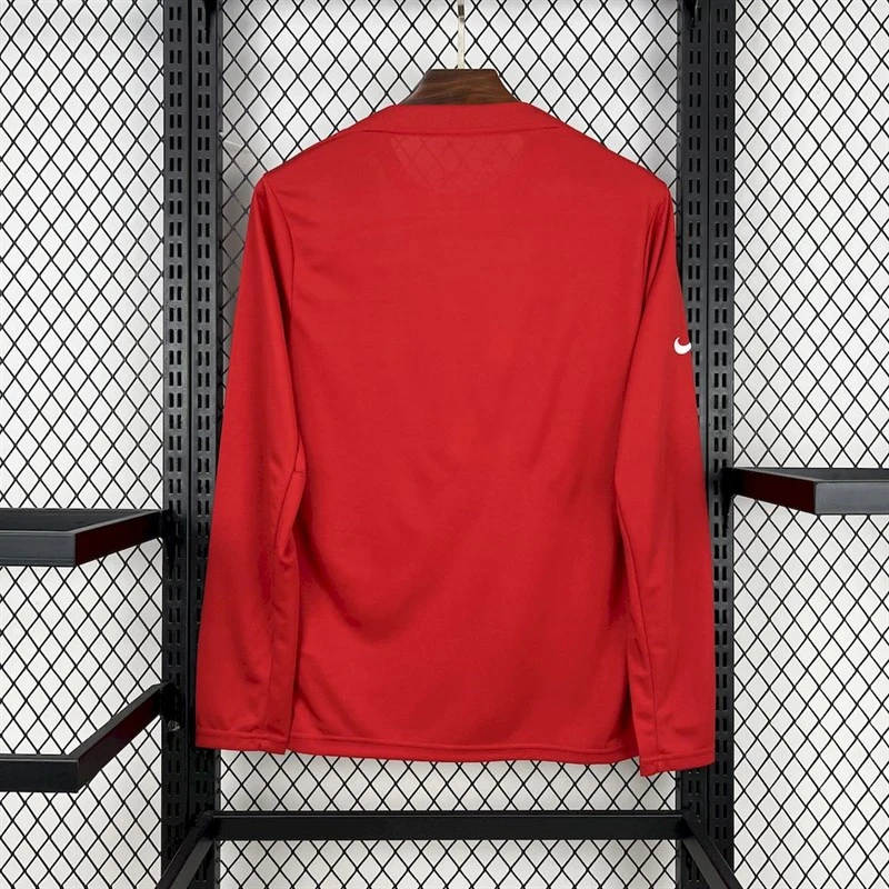 2025-26 Atletico Madrid Pre-Match training Long Sleeves Jersey