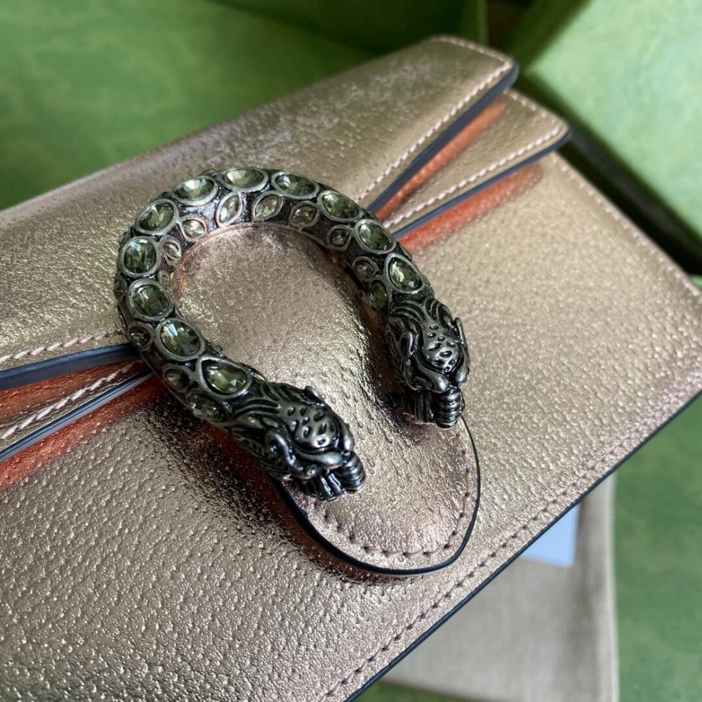 Gucci Dionysus Super Mini Bag in Rose Gold