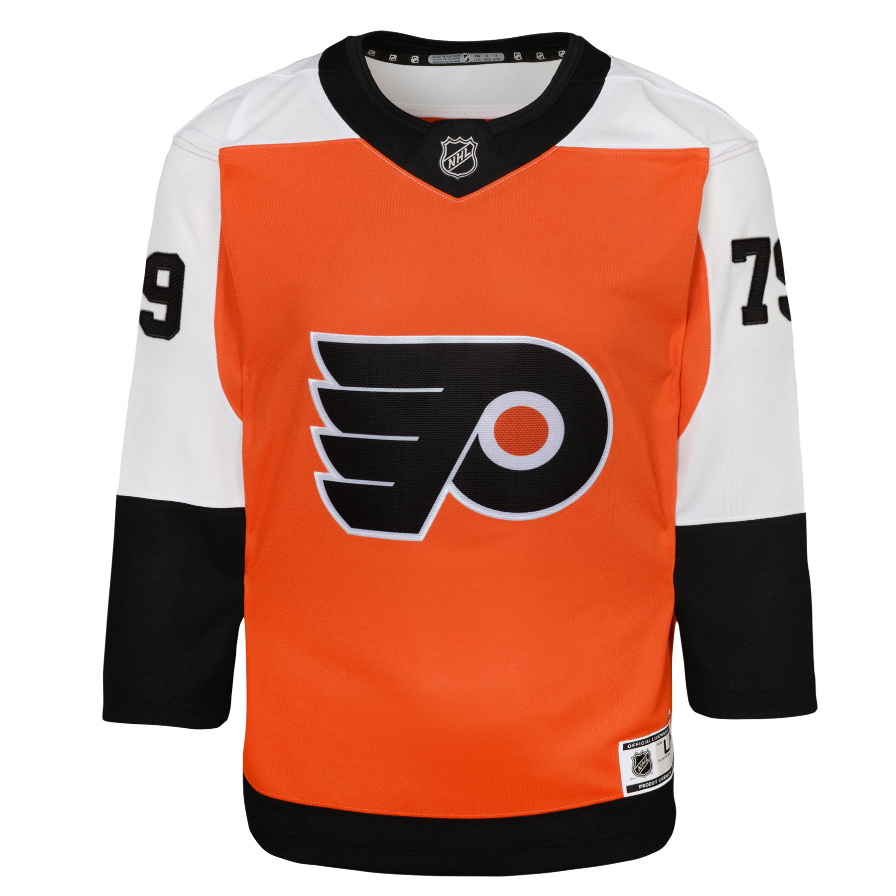 Carter Hart Philadelphia Flyers Youth Home Premier Player Jersey – Burnt Orange