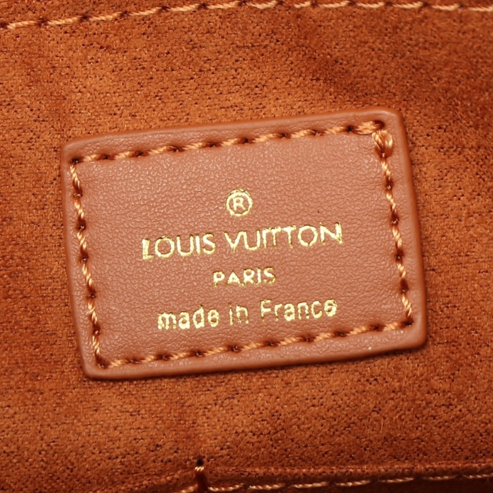 Louis Vuitton On The Go MM Monogram Empreinte Leather Cognac 35Cm M12775