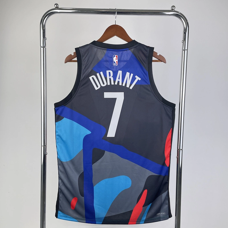 2024 NBA Brooklyn Nets (7 DURANT) Basketball Jersey