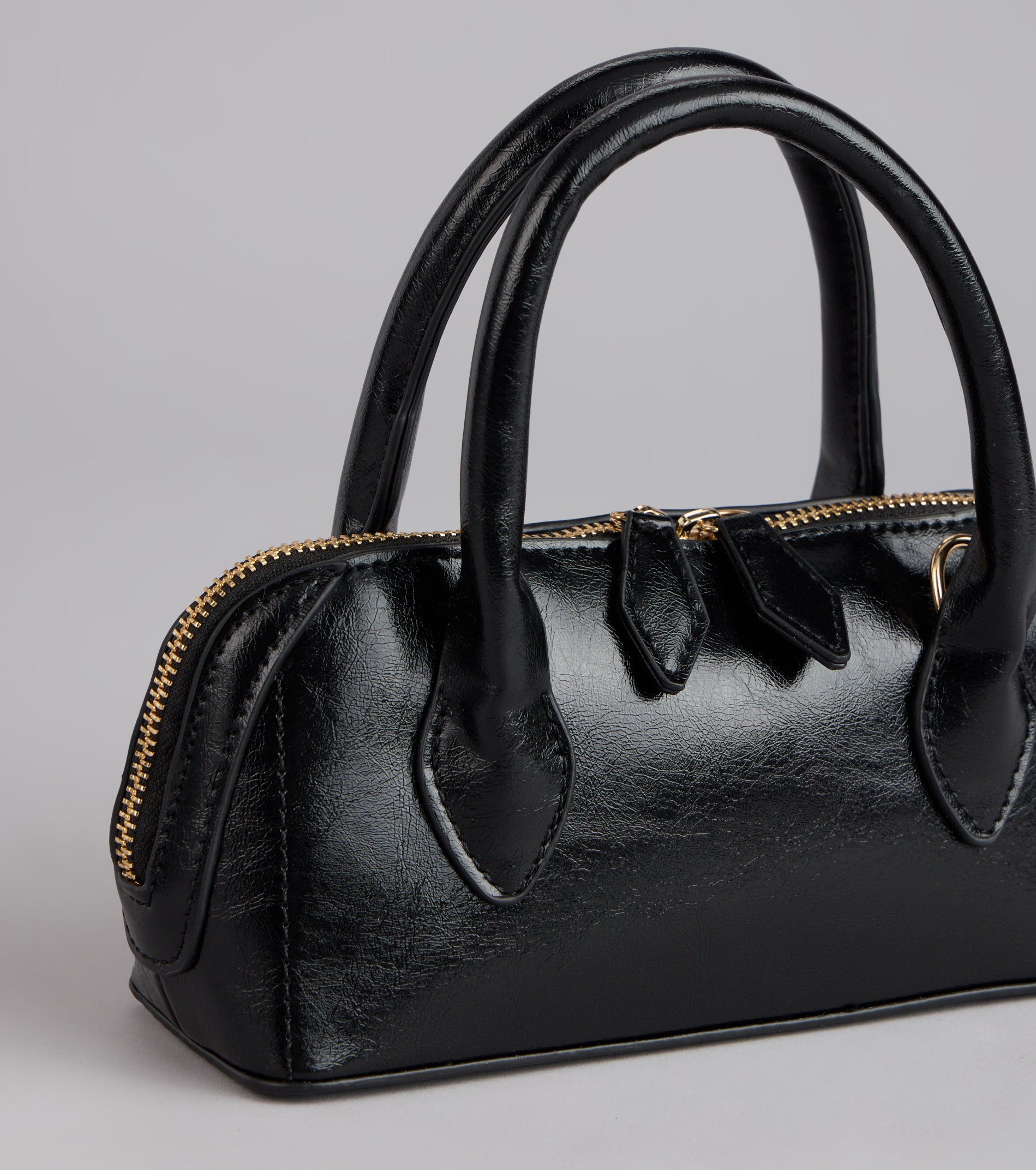 Little Luxe Mini Faux Leather Bag – MT bag