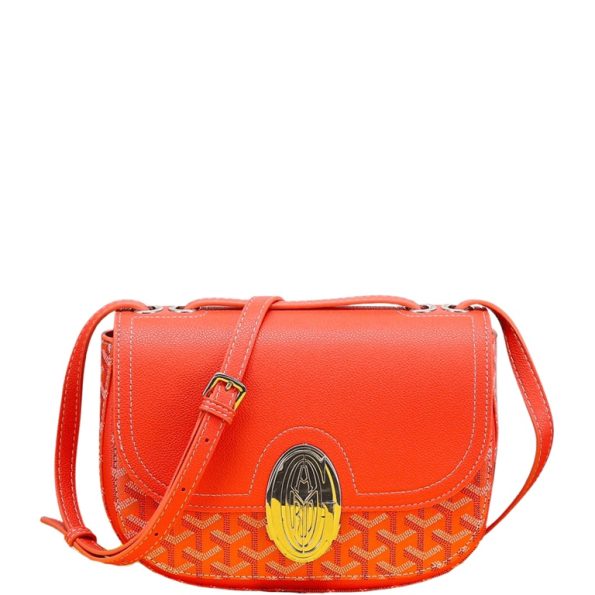 GOYARD SEAL CLASP THE 233 BAG ORANGE 25CM