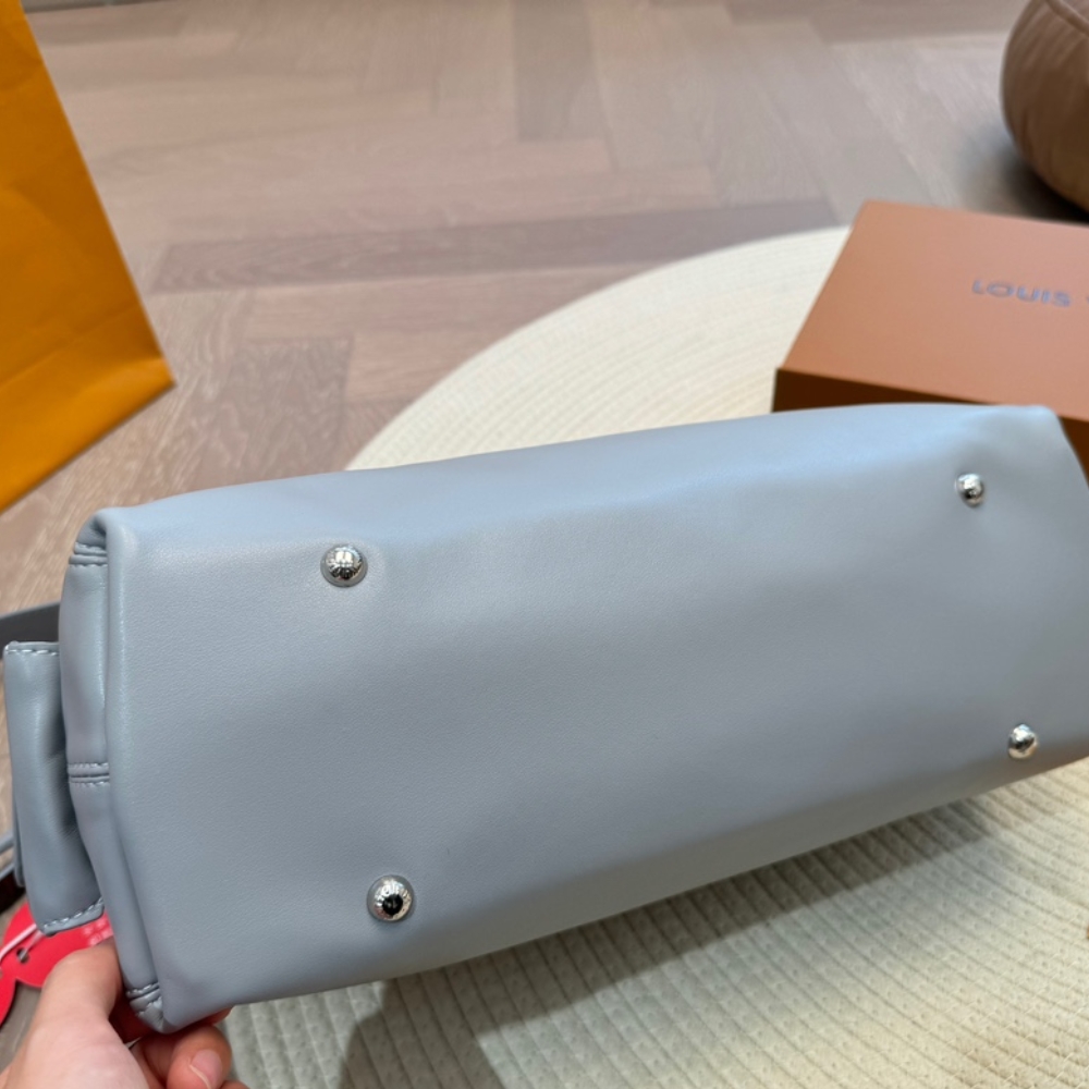 Louis Vuitton Carryall Dark Mm Gris Trianon 39cm/15.4in M12583