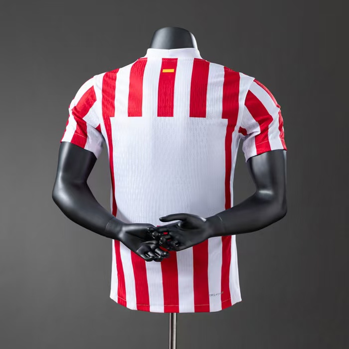 2025/2026 La Liga Atletico Madrid  Team Home Football Jersey Player Version