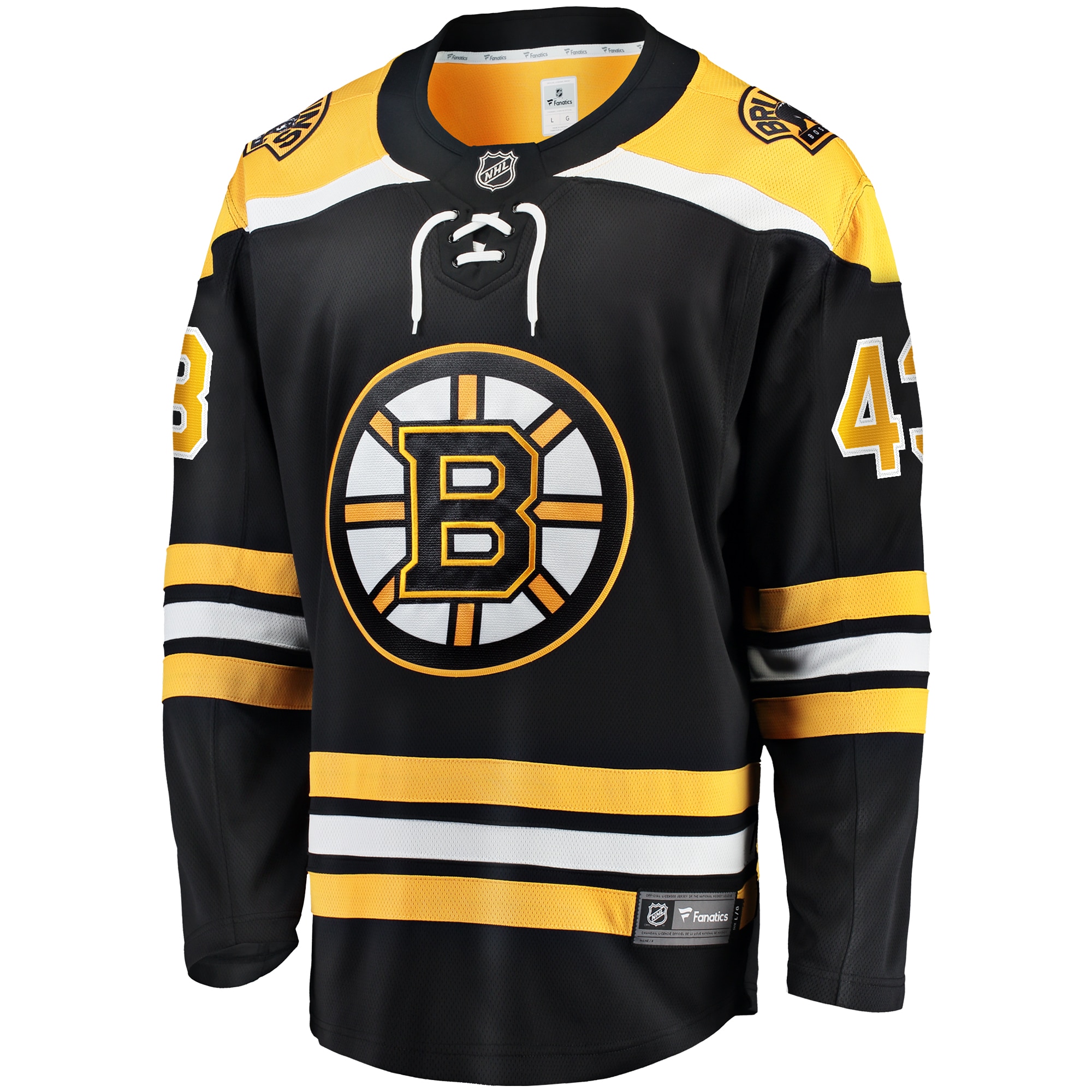 Danton Heinen Boston Bruins Fanatics Home Premier Breakaway Player Jersey – Black