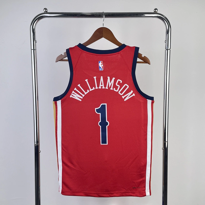2024 NBA New Orleans Pelicans 1 WILLIAMSON Basketball Jersey