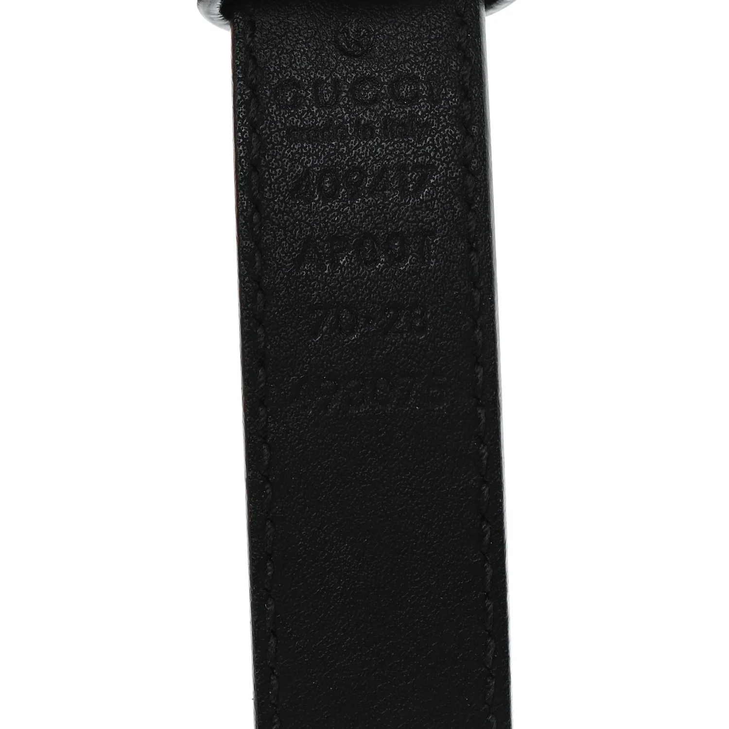 Calfskin Double G 20mm Belt 70 28 Black