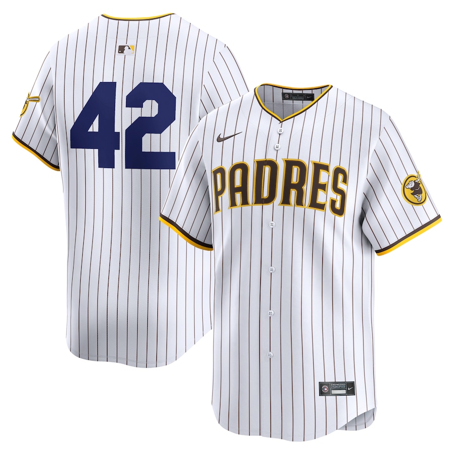 San Diego Padres 2024 Jackie Robinson Day Home Limited Jersey  White