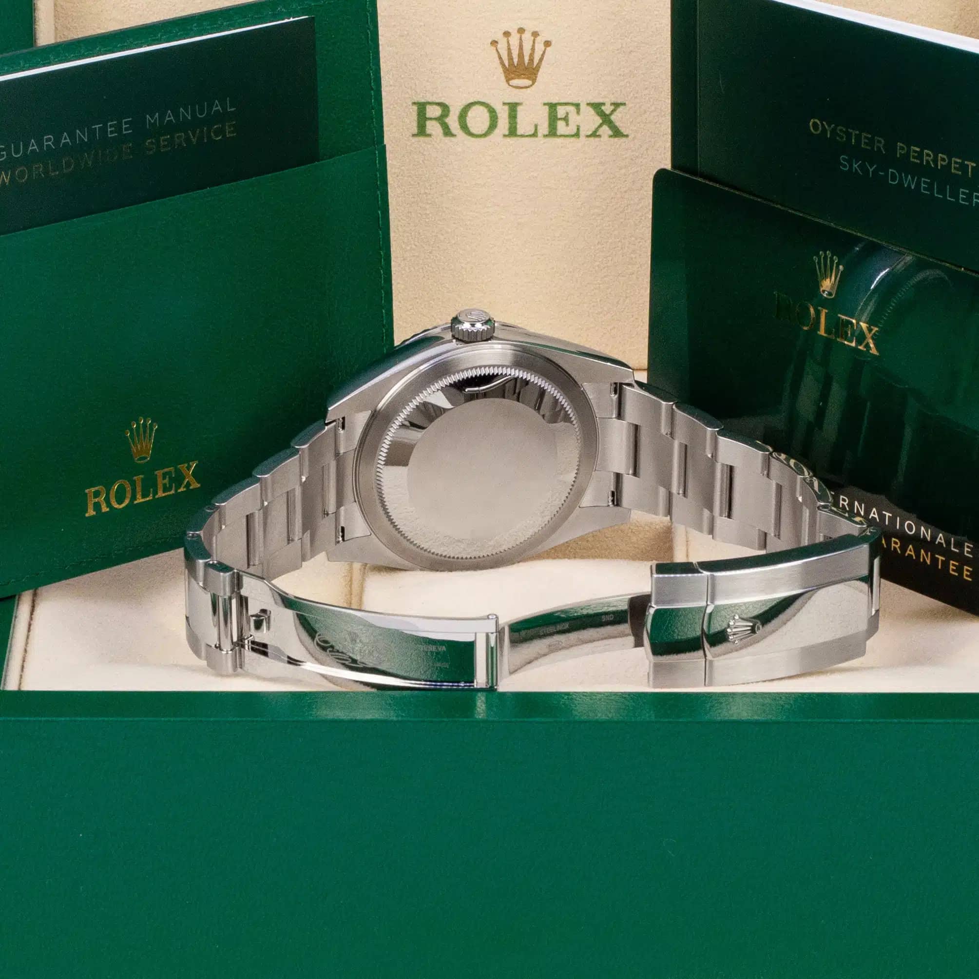 Rolex Sky-Dweller 42 mm Bright blue Dial 336934 Oyster