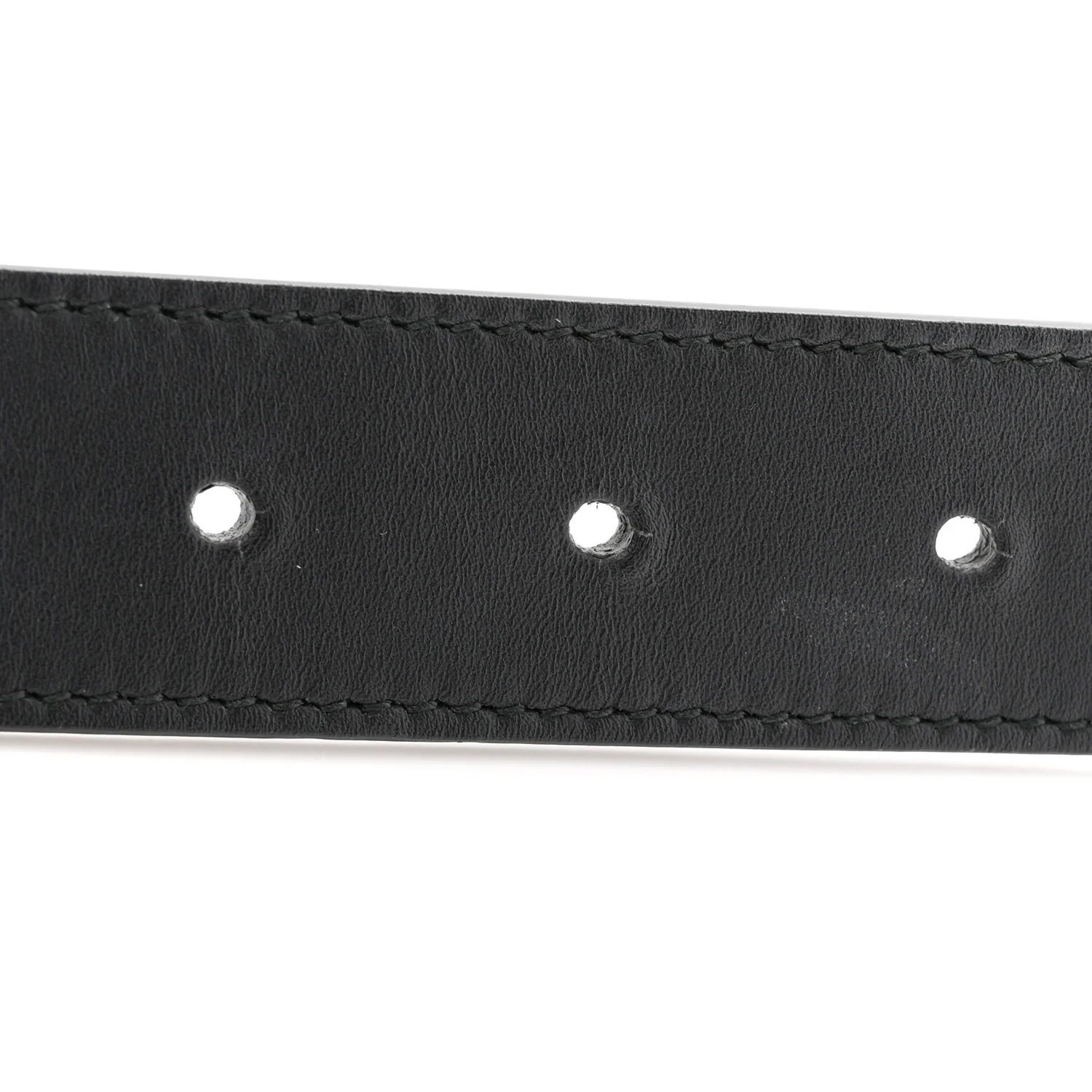 Calfskin Double G 30mm Belt 80 32 Black