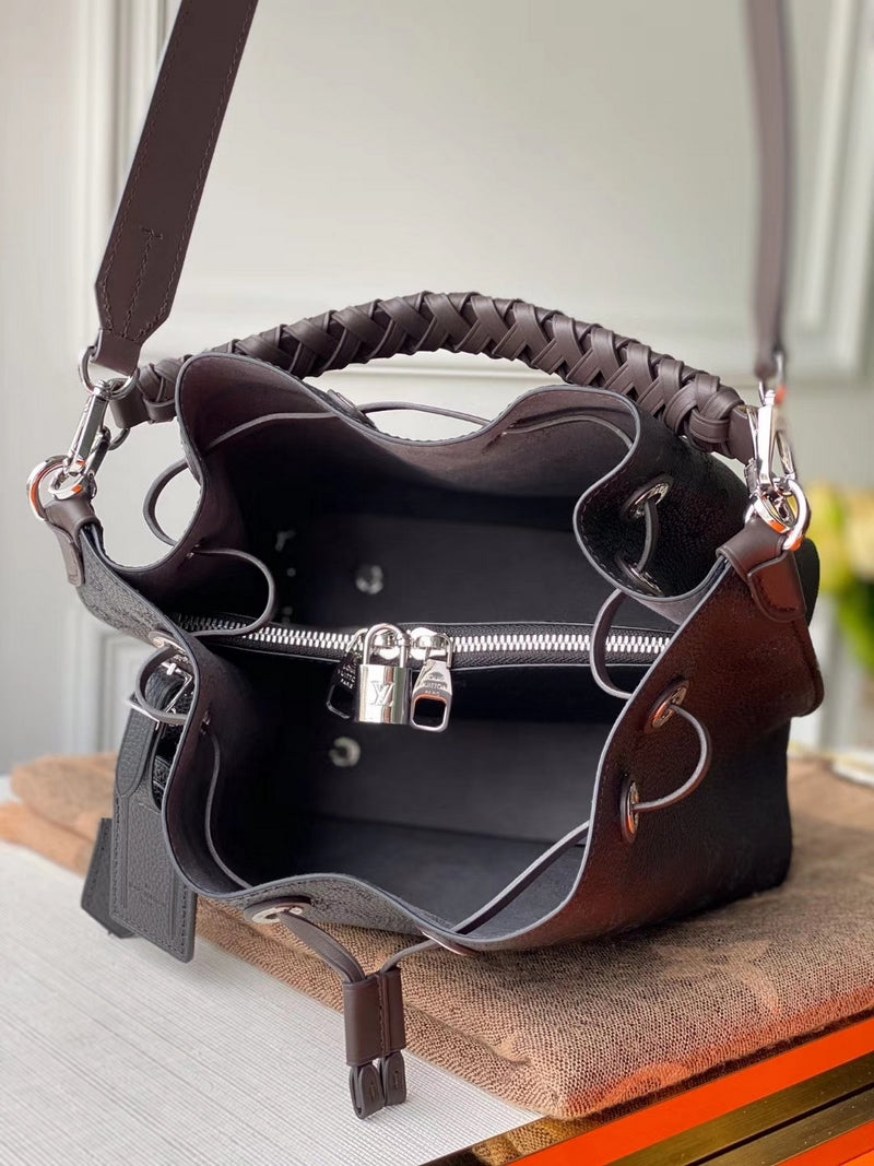 Louis Vuitton Muria Bucket 25Cm Black M55800