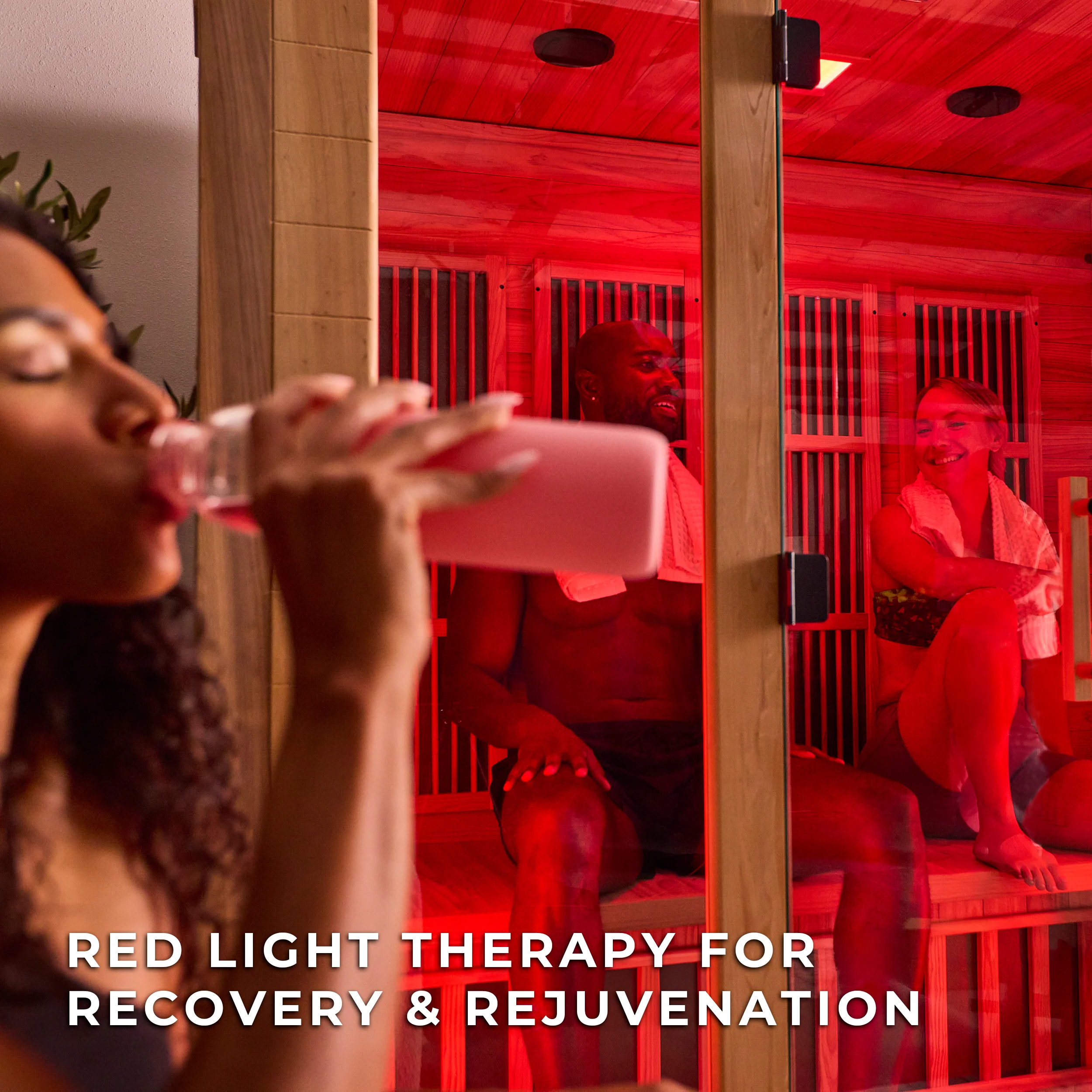 Rylan Indoor Infrared Sauna �?4 Person
