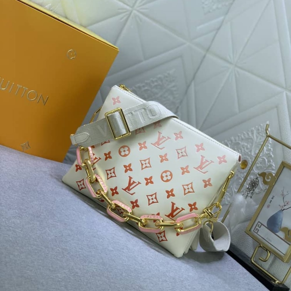 Louis Vuitton Coussin PM Bag Monogram Empreinte Sunrise Aquarelle 27Cm M25110