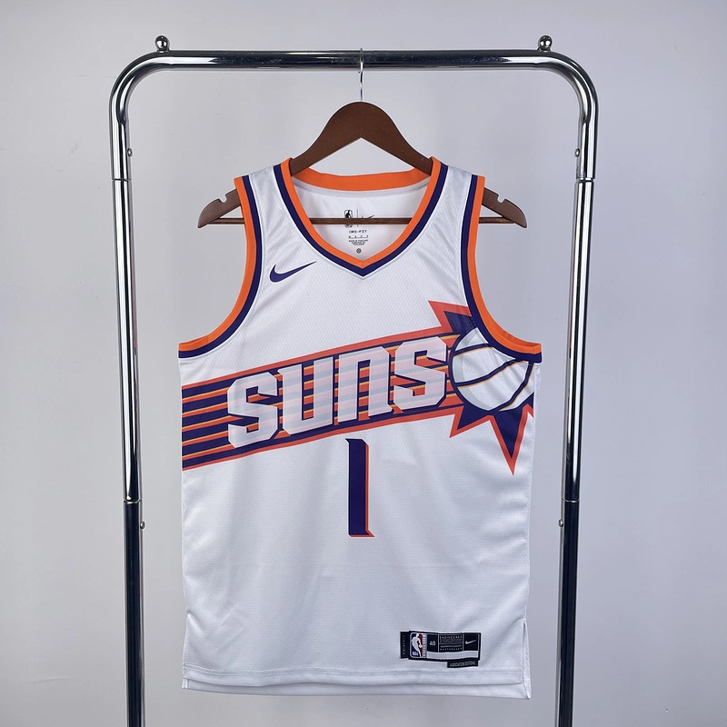 2024 NBA Phoenix Suns 1 BOOKER Basketball Jersey