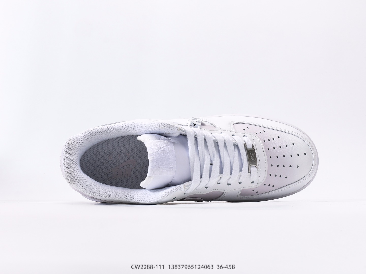 Nike Air Force 1 Low Lavender Heart Custom
