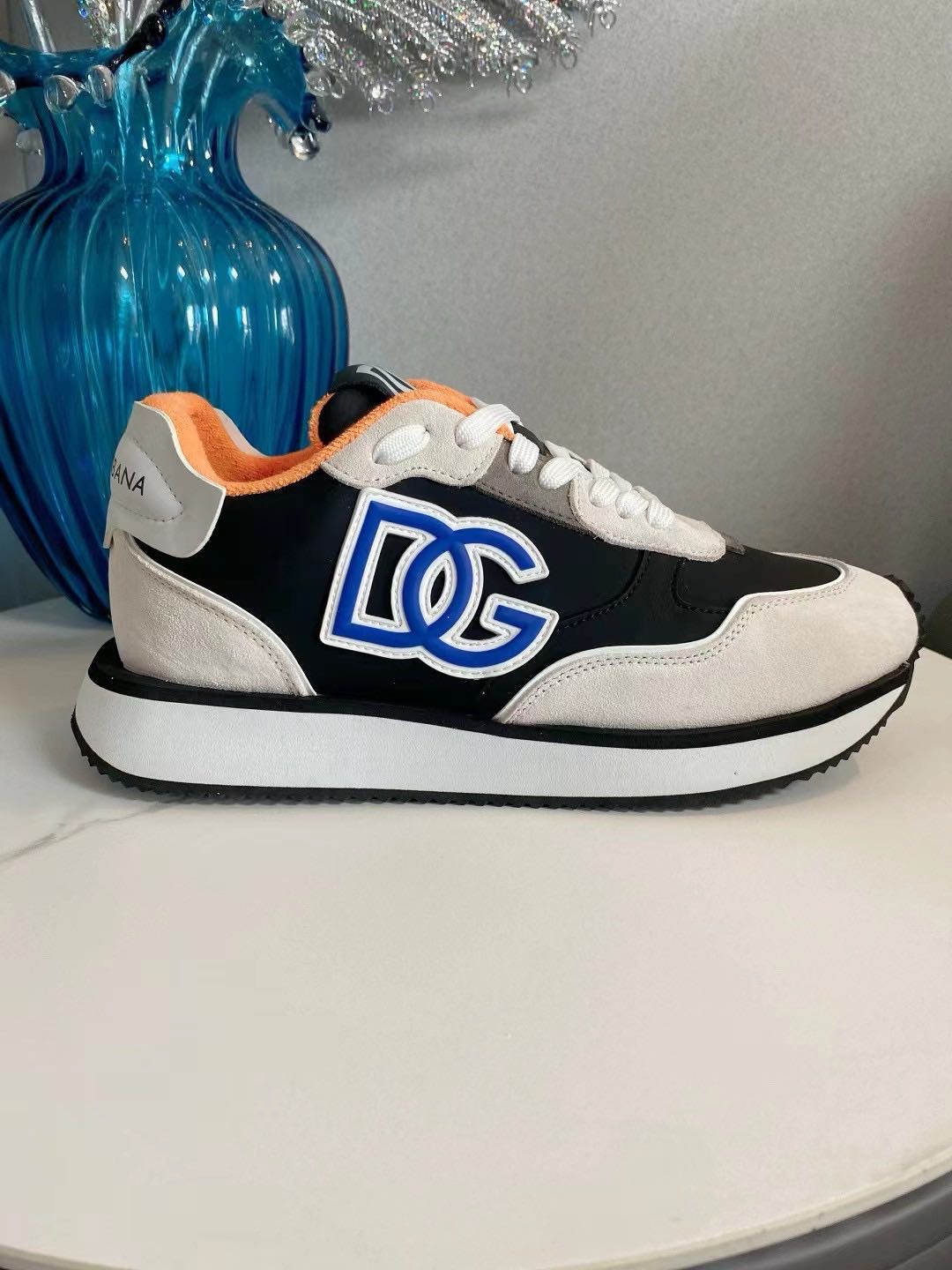 DOLCE & GABBANA Mixed-material DG CUSHION sneakers